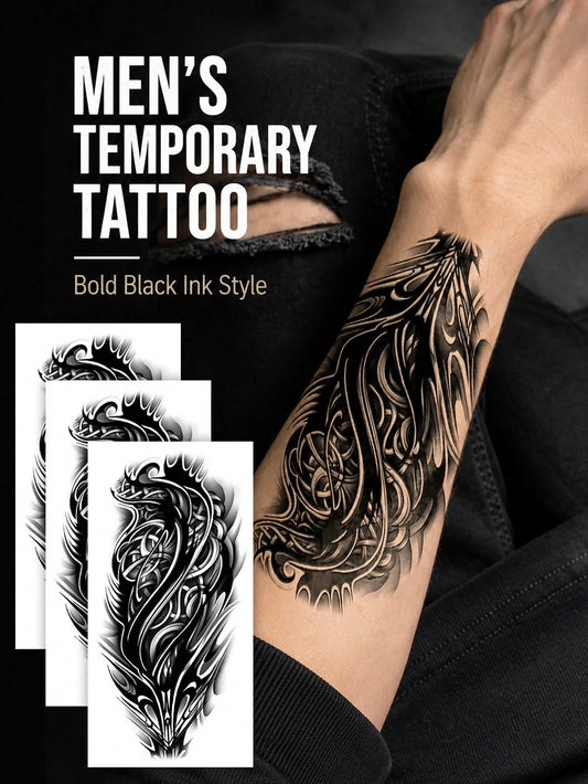 Black Totem Tattoo Sticker