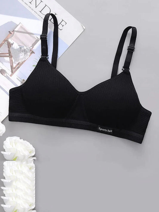 Cotton Bralette Seamless Bra - ED