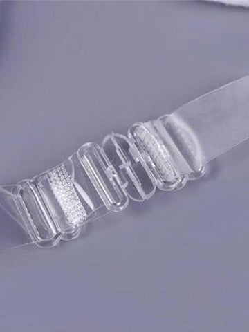 Clear Spaghetti Strap Transparent Bra - ED