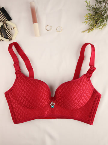 Comfortable Wireless Non Padded Bra - ED