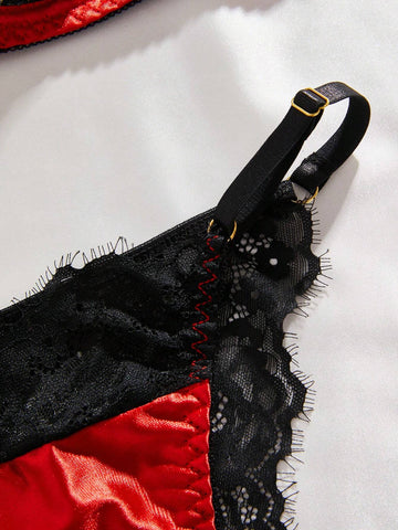 Sultry Moments Classic Lace Lingerie Set - ED