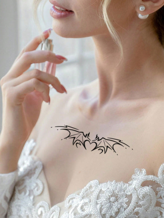 Halloween Bat Wing Tattoo Sticker