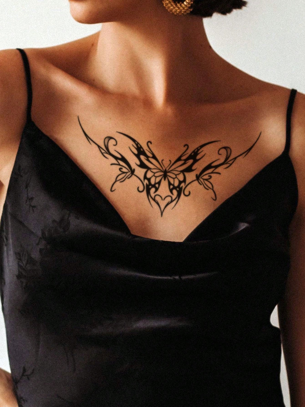 Heart Fairy Demon Wing Tattoo Sticker