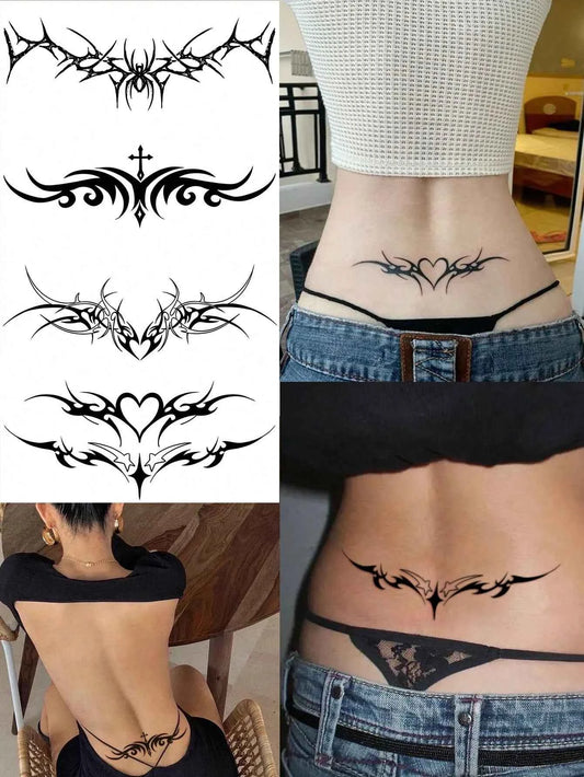 Waist Abdomen Tattoo Set