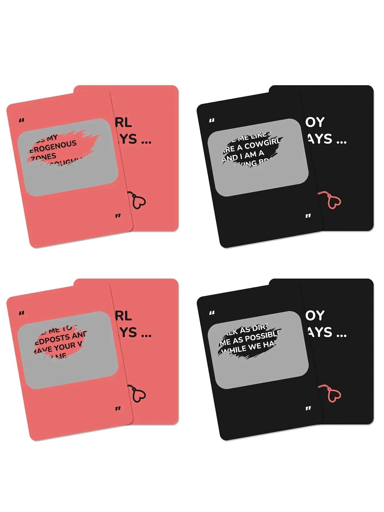 Scratchable Dialogue Card Game