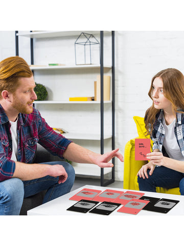 Scratchable Dialogue Card Game