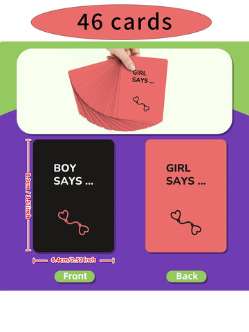 Scratchable Dialogue Card Game