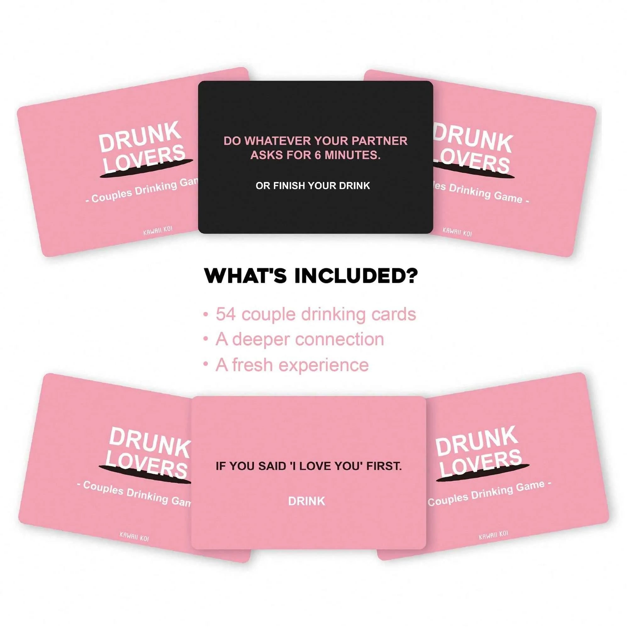 Drunk Lovers Couple's Card Game