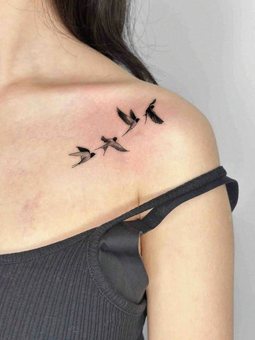 Swallow Bird Tattoo Sticker