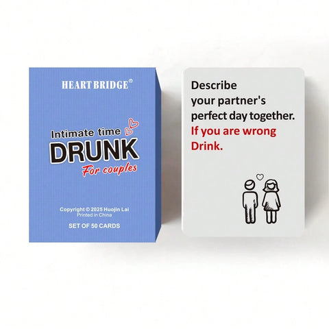 Couple's Drinking Game Cards