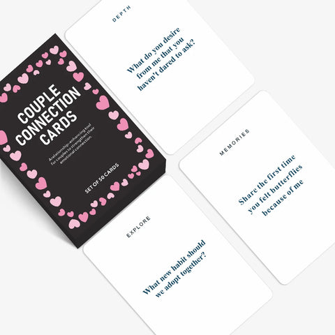 Romantic Couple Conversation Card Game