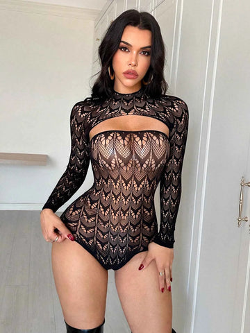 Strapless Bodysuit Camisole Top Set