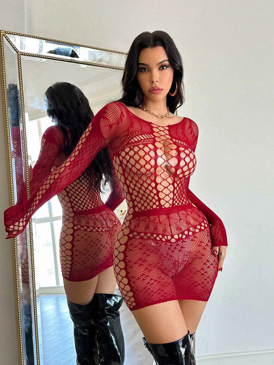 Valentine's Mesh Dress