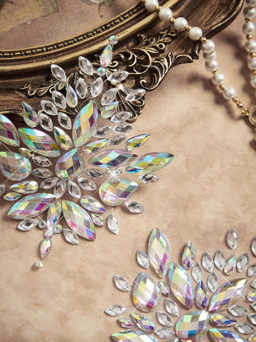 Rhinestone Iridescent Nipple Covers