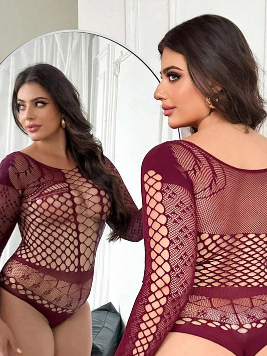 Plus Size Sexy Bodysuit