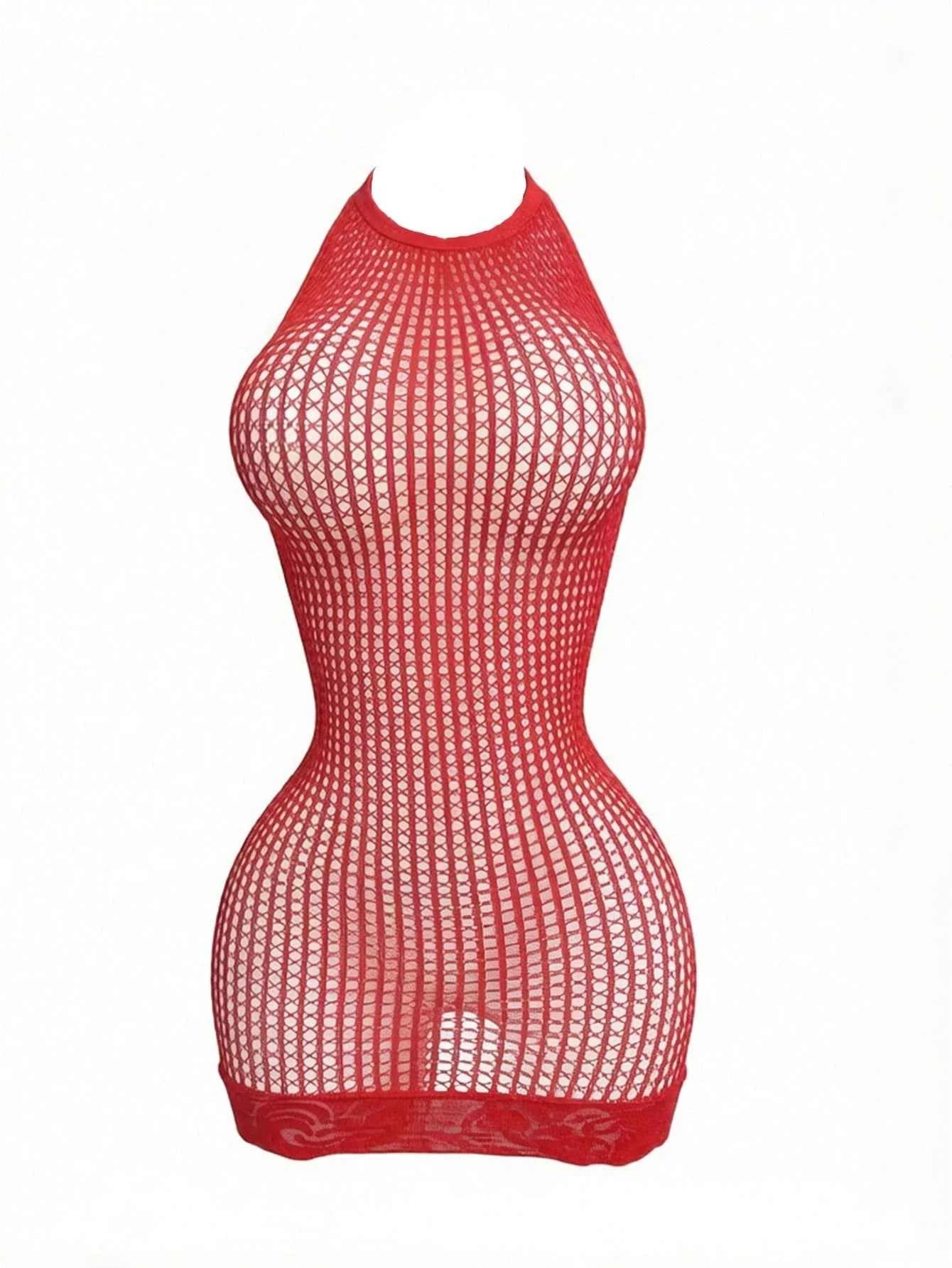 One-Piece Bodycon Mini Sleepwear Dress