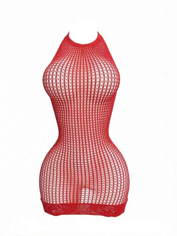 One-Piece Bodycon Mini Sleepwear Dress
