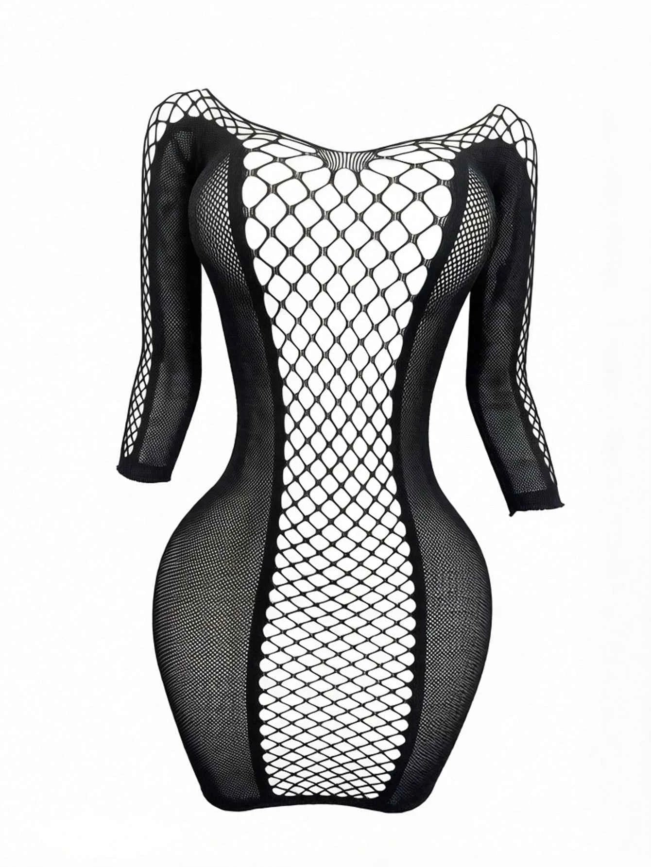 Tear-Open Mesh Stocking
