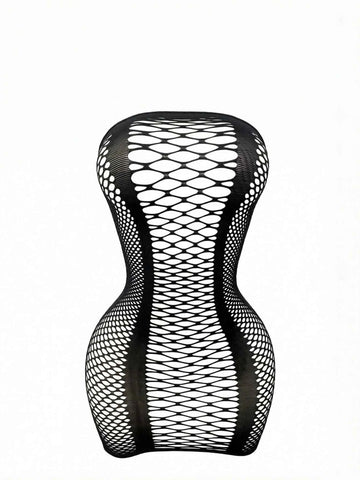 Fishnet Lace Camisole Slip Dress II
