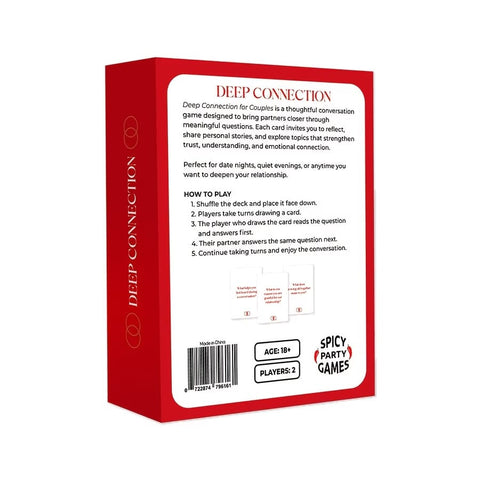 Deep Connection Couples Card Game