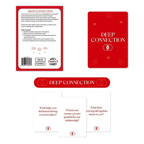 Deep Connection Couples Card Game