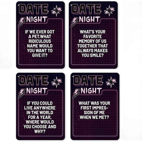 Date Night Conversation Card Game