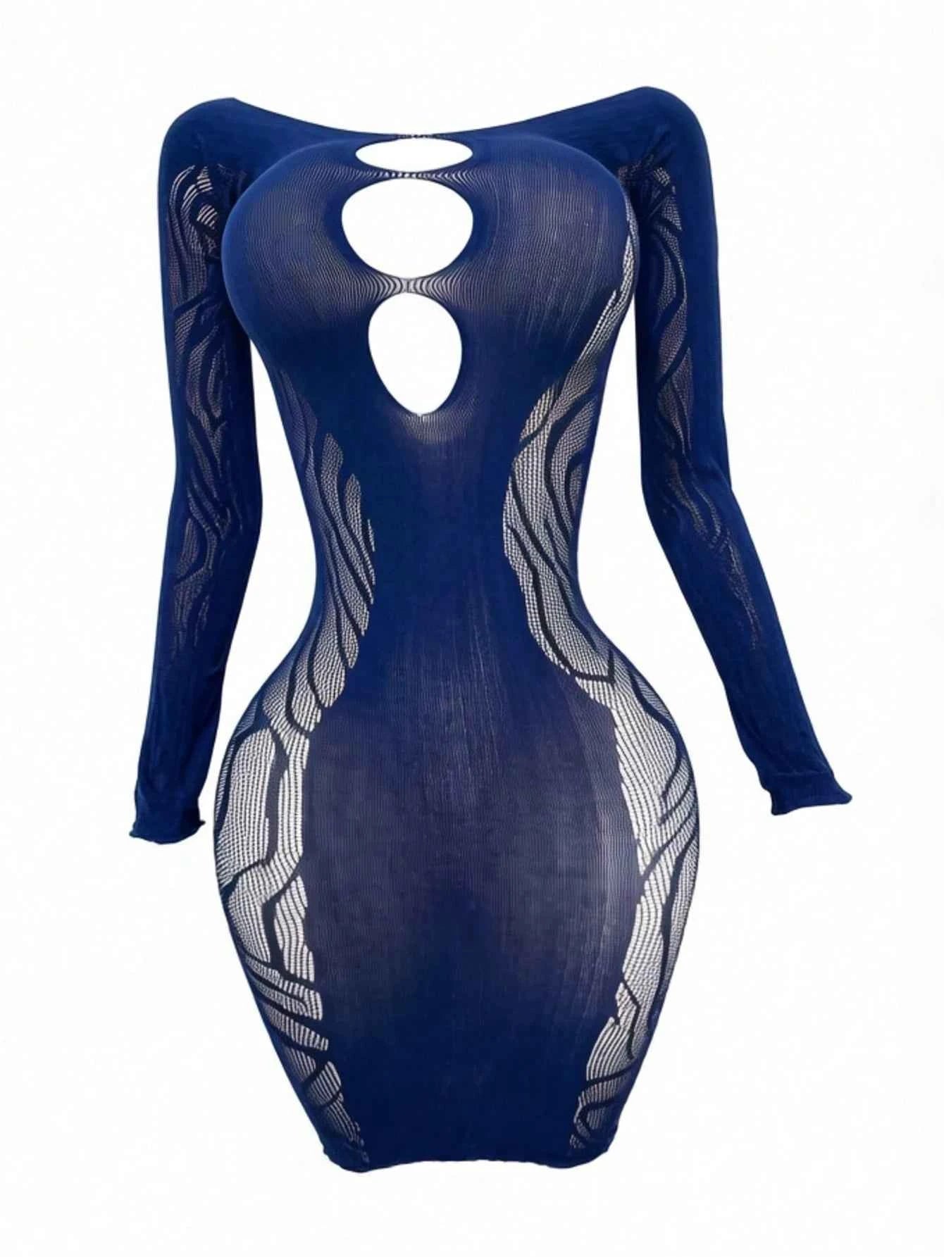 Role Play Costume Long Sleeve Stocking Dress II
