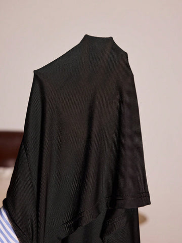 Asymmetric Lace High Slit Fitted Nightie - TFI Lingerie Pakistan - Image 6