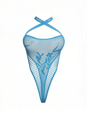 Fishnet Elastic Role Play Bodysuit VII