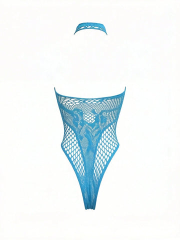 Fishnet Elastic Role Play Bodysuit VII