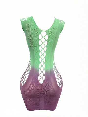 Hollow Out Spaghetti Strap Bodycon Dress