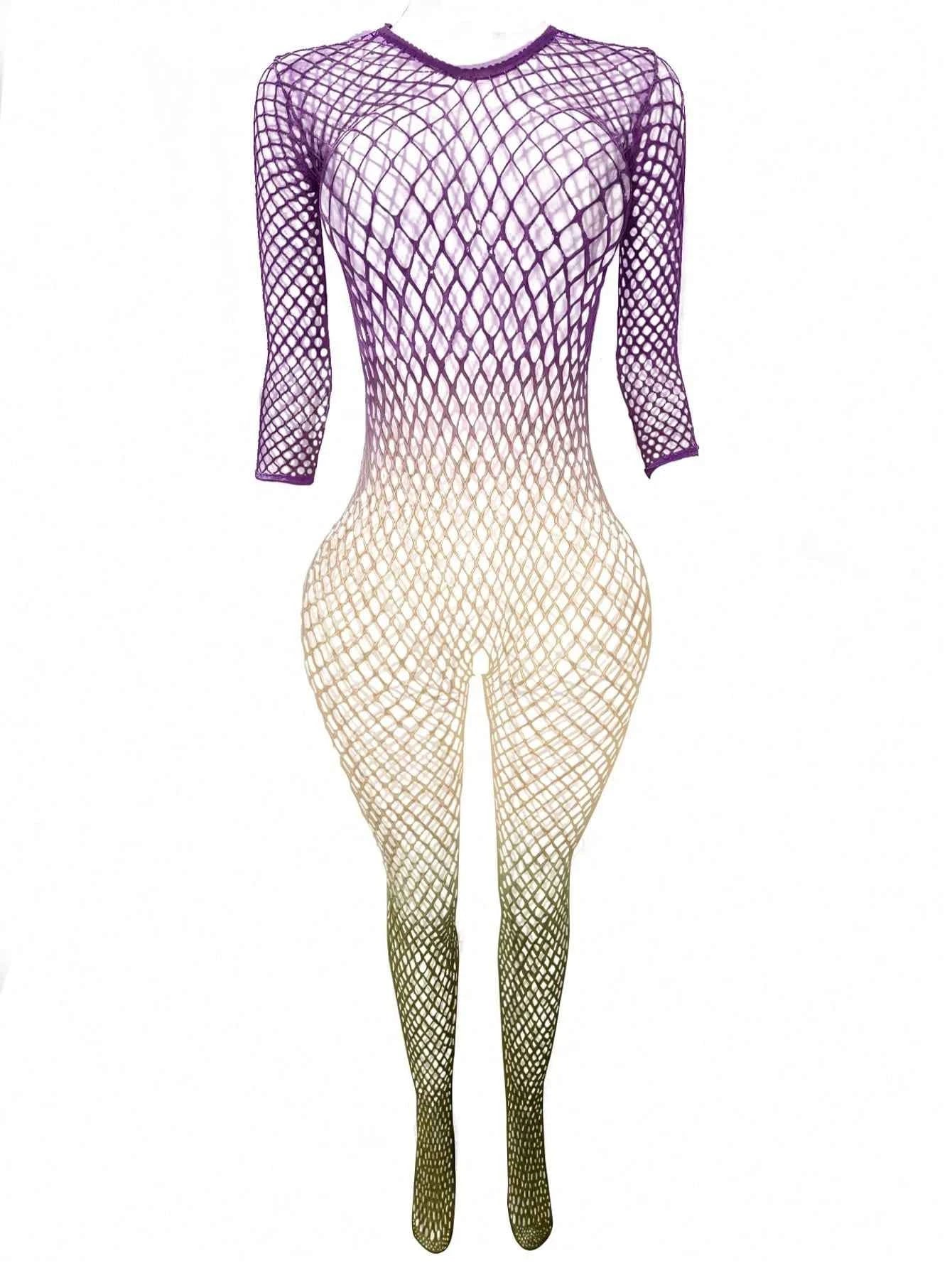 Lingerie Set / Role Play Costume,Cover-Up, Fishnet Bodysuit Elastic Fishnet Lingerie Bodysuit For Women And Girls Bikini
