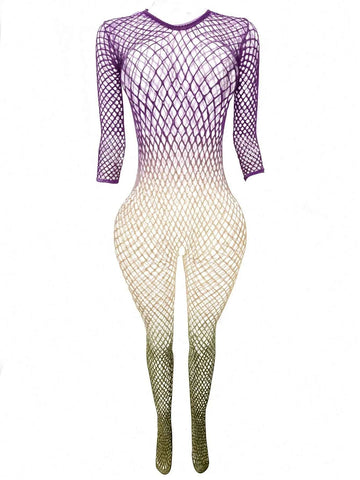 Lingerie Set / Role Play Costume,Cover-Up, Fishnet Bodysuit Elastic Fishnet Lingerie Bodysuit For Women And Girls Bikini