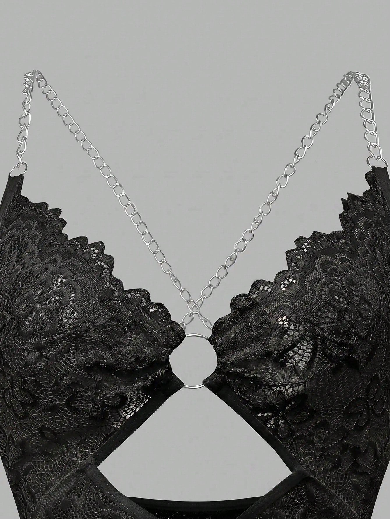 Wedding Lace Non-Wired 2pc Nightie Set - TFI Lingerie Pakistan - Image 4