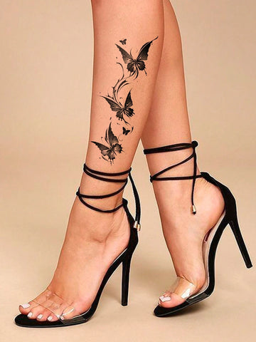 Butterfly Neck Shoulder Tattoo Sticker