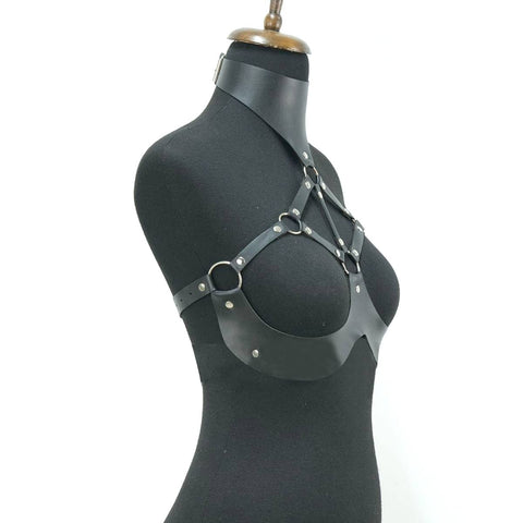 Diamond Multi O-Ring Choker Waist Belt