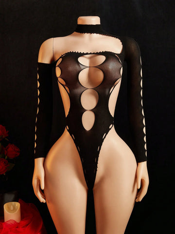One-Piece Mesh Bodysuit III