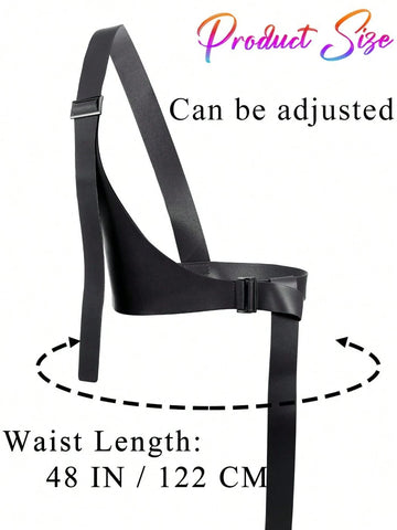 One Shoulder Strap Waist Belt