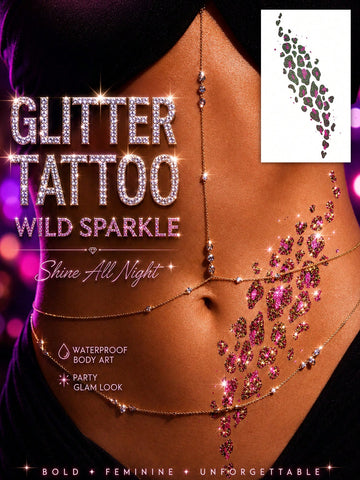 Glitter Sparkling Tattoo Set