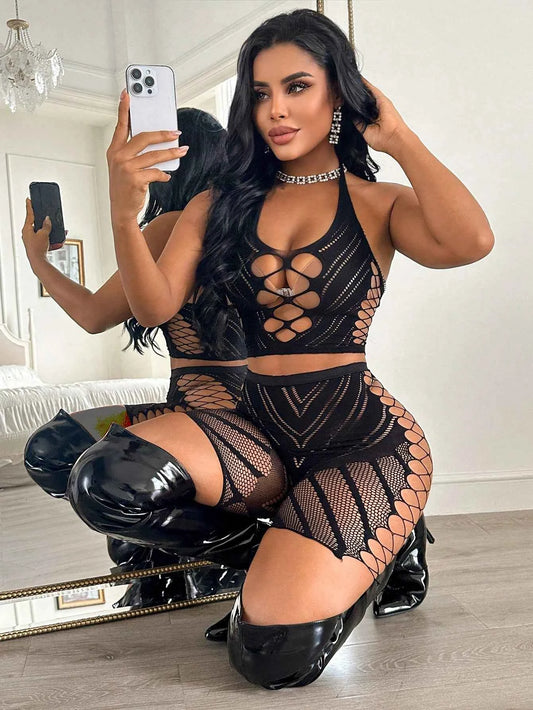 Mesh Stocking Set 2pcs III