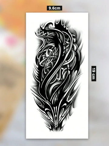 Black Totem Tattoo Sticker