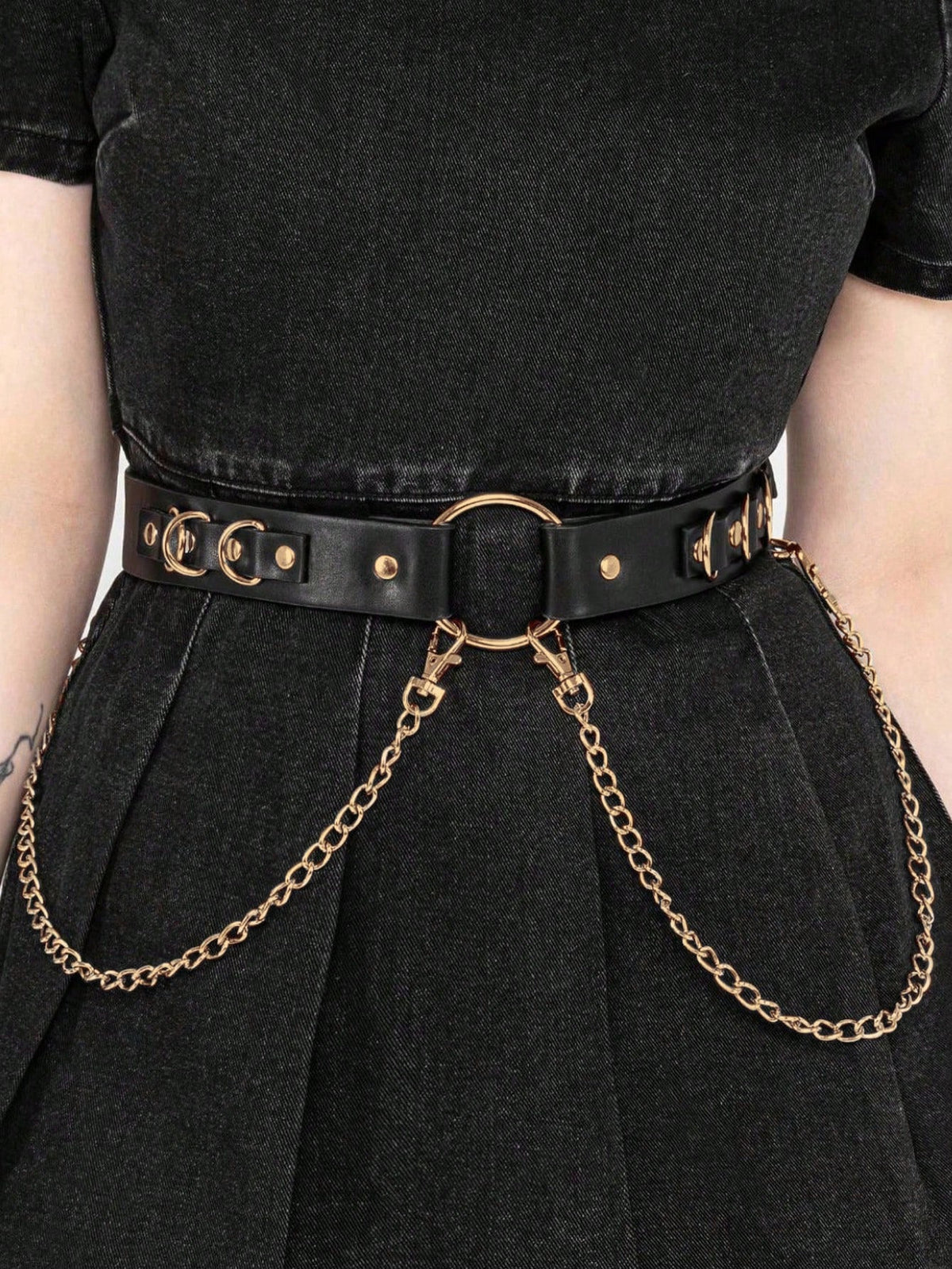 Corset Belt Detachable Chain - Gold