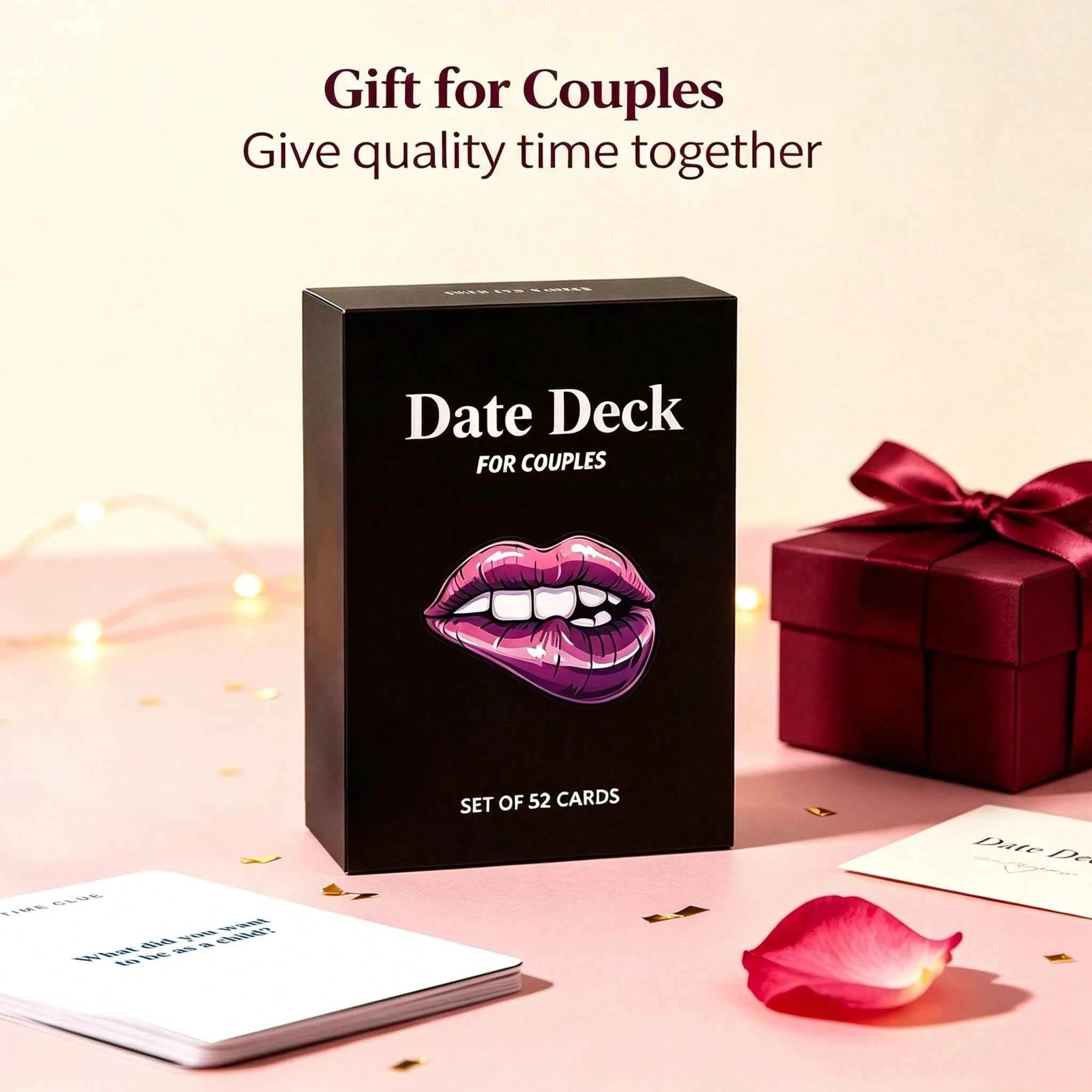 Heart Bridge Date Card Game