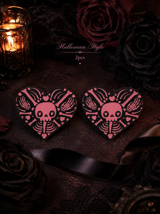 Gothic Skull Nipple Covers