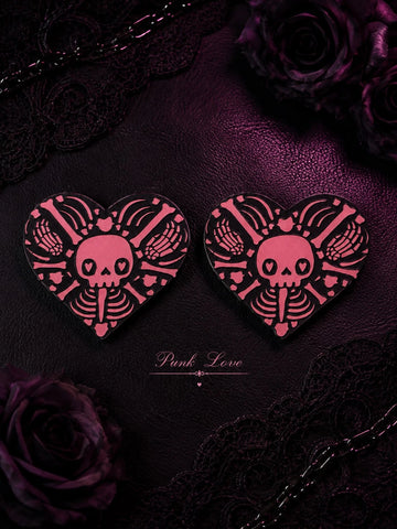 Gothic Skull Nipple Covers