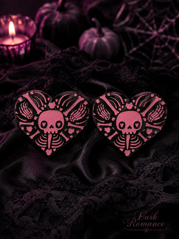 Gothic Skull Nipple Covers