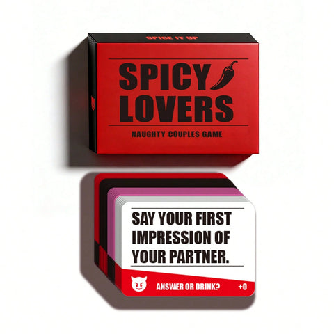 Spicy Lovers Couples Card Game