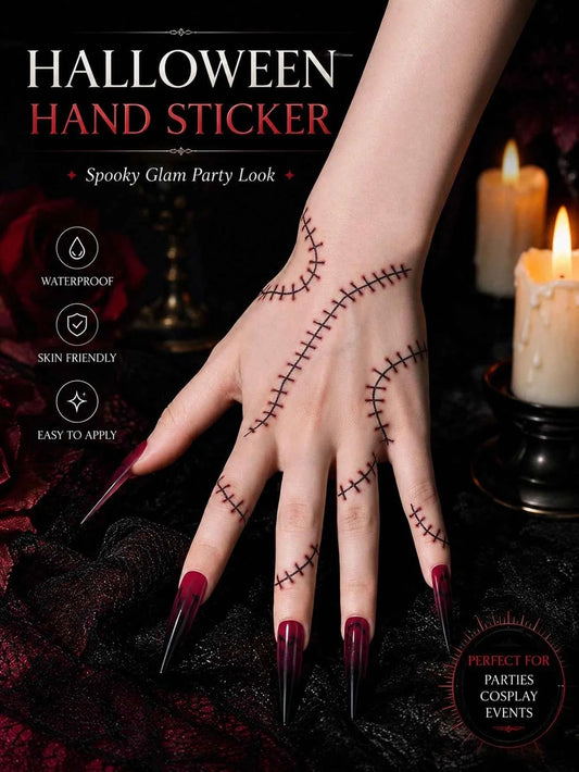 Halloween Stitch Tattoo Set