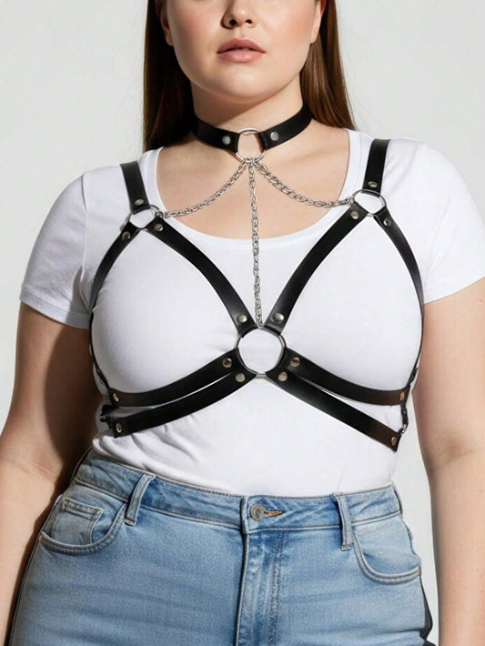 Body Harness Neck Collar Chain