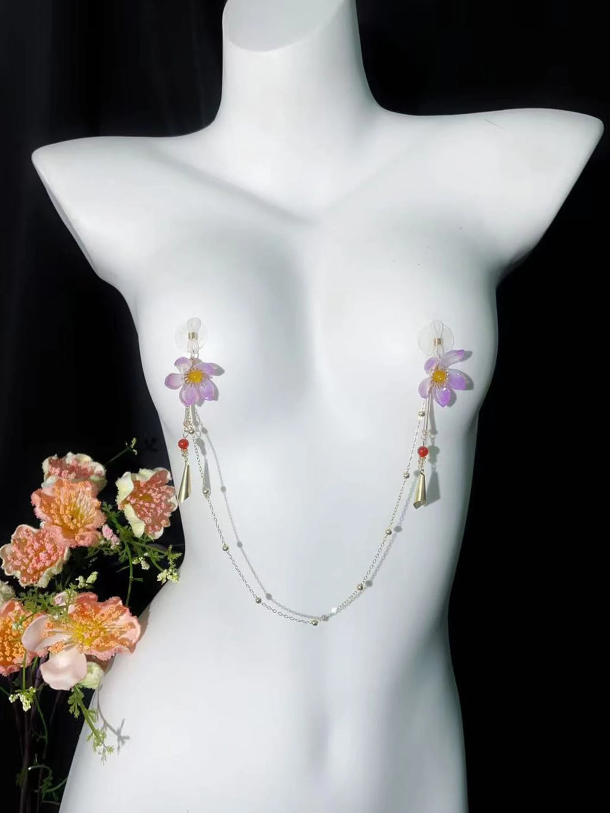 Floral Nipple Clamps
